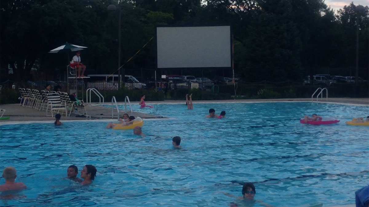 Flick 'N Float at Mitchell Pool